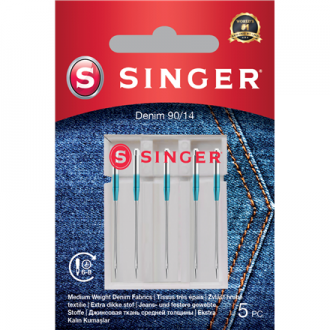 Singer | Denim Needle 90/14 5PK Singer | Denim Needle 90/14 5PK