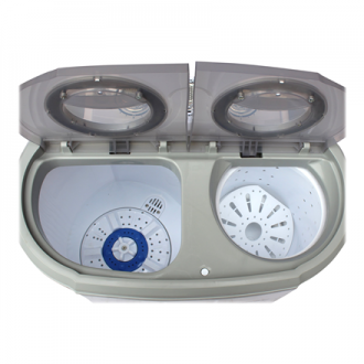 Camry | CR 8052 | Washing machine | Top loading | Washing capacity 3 kg | 1300 RPM | Depth 40 cm | Width 60 cm | White-Grey