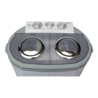 Camry | CR 8052 | Washing machine | Top loading | Washing capacity 3 kg | 1300 RPM | Depth 40 cm | Width 60 cm | White-Grey