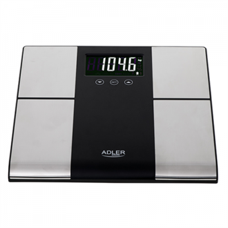 Adler Bathroom scale with analyzer AD 8165 Maximum weight (capacity) 225 kg Accuracy 100 g Body Mass Index (BMI) measuring Stain Adler Bathroom scale with analyzer AD 8165 Maximum weight (capacity) 225 kg Accuracy 100 g Body Mass Index (BMI) measuring Stain