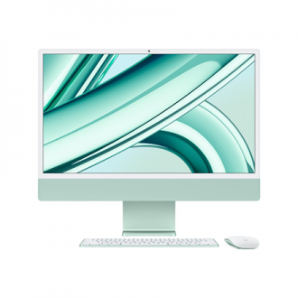 Apple iMac 24 4.5K Retina, Apple M3 8C CPU, 10C GPU/8GB/256GB SSD/Green/INT Apple