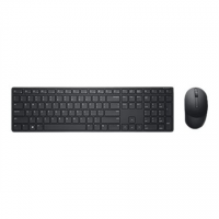 Dell KM5221W Pro | Keyboard and Mouse Set | Wireless | Ukrainian | Black | 2.4 GHz