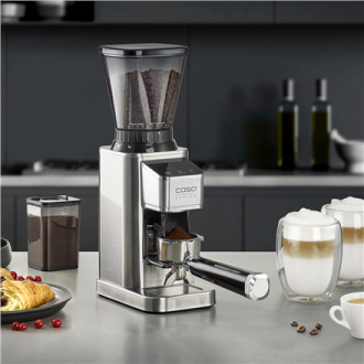 Caso Coffee Grinder | Barista Chef Inox | 150 W | Coffee beans capacity 250 g | Number of cups 12 pc(s) | Stainless Steel Caso Coffee Grinder | Barista Chef Inox | 150 W | Coffee beans capacity 250 g | Number of cups 12 pc(s) | Stainless Steel