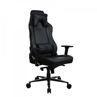 Frame material: Metal Wheel base: Aluminium Upholstery: Soft PU | Arozzi | Gaming Chair | Vernazza SoftPU | Pure Black