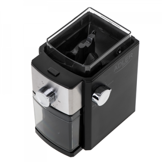 Adler | AD 4448 | Coffee Grinder | 300 W | Coffee beans capacity 250 g | Number of cups 12 per container pc(s) | Black Adler | AD 4448 | Coffee Grinder | 300 W | Coffee beans capacity 250 g | Number of cups 12 per container pc(s) | Black
