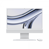 Apple iMac 24 4.5K Retina, Apple M3 8C CPU, 8C GPU/8GB/256GB SSD/Silver/SWE Apple