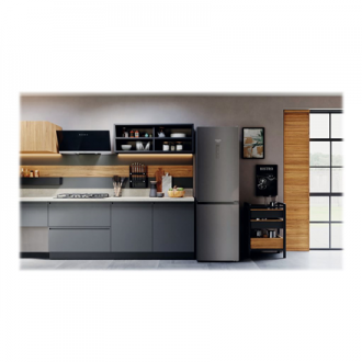 Hotpoint | HAFC8 TO32SK | Refrigerator | Energy efficiency class E | Free standing | Combi | Height 191.2 cm | No Frost system |