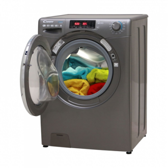 Candy | CSWS596TWMCRE-S | Washing Machine with Dryer | Energy efficiency class A | Front loading | Washing capacity 9 kg | 1500 