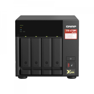 QNAP | 4-Bay QTS and QuTS hero NAS | TS-473A-8G | Up to 4 HDD/SSD Hot-Swap | AMD Ryzen | Ryzen V1500B Quad-Core | Processor freq QNAP | 4-Bay QTS and QuTS hero NAS | TS-473A-8G | Up to 4 HDD/SSD Hot-Swap | AMD Ryzen | Ryzen V1500B Quad-Core | Processor freq
