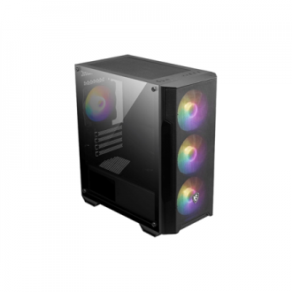MSI PC Case MAG FORGE M100A Black Micro ATX Tower Power supply included No MSI PC Case MAG FORGE M100A Black Micro ATX Tower Power supply included No