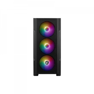 MSI PC Case MAG FORGE M100A Black Micro ATX Tower Power supply included No MSI PC Case MAG FORGE M100A Black Micro ATX Tower Power supply included No