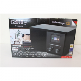 SALE OUT. Camry CR 1180 Internet radio, Black | CR 1180 | Internet radio | AUX in | Black | DAMAGED PACKAGING | Alarm function |