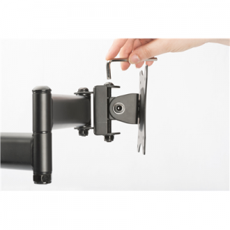 Digitus | Desk Mount | DA-90364 | Tilt, swivel, rotate | Black