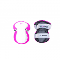 GLOBBER Scooter Protective Pads Junior XXS Range A (25 kg), Pink Globber Scooter Protective Pads Junior XXS Range A Pink