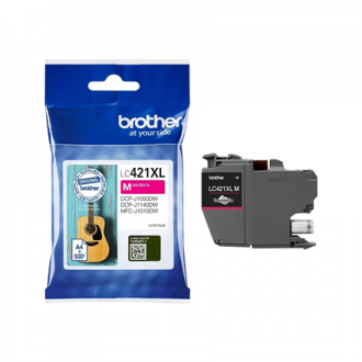 Brother LC421XLM Ink Cartridge, Magenta | Brother