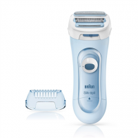 Braun | Lady Shaver | Silk- pil 5160 | Wet & Dry | Number of power levels 1 | Blue
