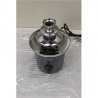 SALE OUT. Tristar CF-1603 Chocolate Fountain, Stainless steel tower, 2 heat positions, Plastic housing, 32W DAMAGED PACKAGING | 
