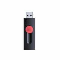 Lexar | Flash Drive | JumpDrive D300 | 128 GB | USB 3.2 Gen 1 | Black/Red