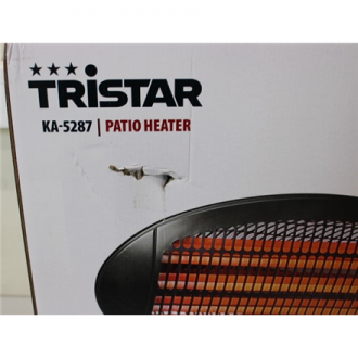 SALE OUT.Tristar KA-5287 Patio Heater, Black Tristar Heater KA-5287 Tristar Patio heater 2000 W Number of power levels 3 Suitabl