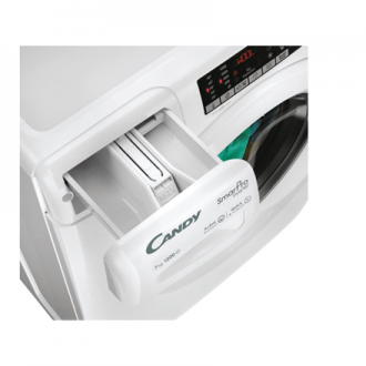 Candy | Washing Machine | CO4 274TWM6/1-S | Energy efficiency class A | Front loading | Washing capacity 7 kg | 1200 RPM | Depth