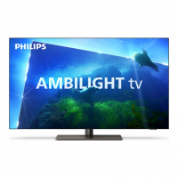 Philips | 4K UHD OLED Smart TV with Ambilight | 48OLED818/12 | 48