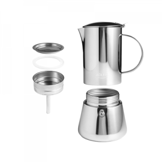 Adler | Espresso Coffee Maker | AD 4417 | Stainless Steel