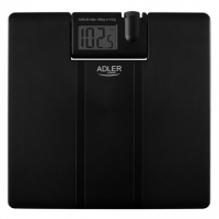 Adler | Bathroom Scale with Projector | AD 8182 | Maximum weight (capacity) 180 kg | Accuracy 100 g | Black 