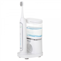 Adler 2-in-1 Water Flossing Sonic Brush | AD 2180w | Rechargeable | For adults | Number of brush heads included 2 | Number of te 