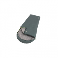 Outwell Campion Lux Teal Sleeping Bag 225 x 85 cm 2 way open - auto lock, L-shape Teal 