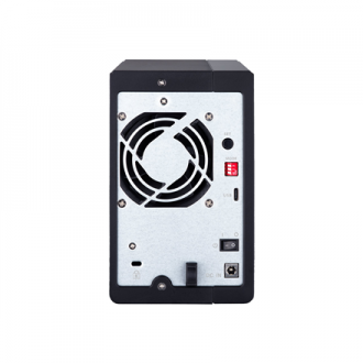 QNAP Black | Micro | Processor frequency 2 Bay USB Type-C Direct Attached Storage with Hardware RAID GHz | TR-002