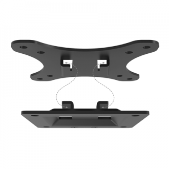 Digitus | Wall mount | DA-90303-1 | Fixed | Maximum weight (capacity) 18 kg | Black