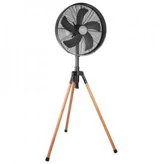 Camry | Fan | CR 7329 | Tripod Loft fan | Black | Diameter 40 cm | Number of speeds 3 | Oscillation | 100 W | No