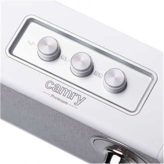 Speaker with radio | CR 1902 W | 5 W | Bluetooth | White | Wireless connection Speaker with radio | CR 1902 W | 5 W | Bluetooth | White | Wireless connection