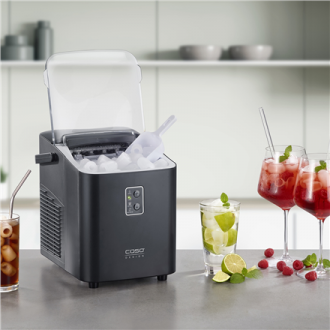 Caso | Ice Cube Machine | IceChef Compact | Power 120 W | Black Caso | Ice Cube Machine | IceChef Compact | Power 120 W | Black