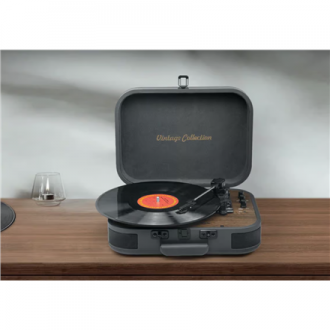 Muse Turntable Stereo System | MT-207 DGB | 2x5 W | Bluetooth | Black/Brown Muse Turntable Stereo System | MT-207 DGB | 2x5 W | Bluetooth | Black/Brown