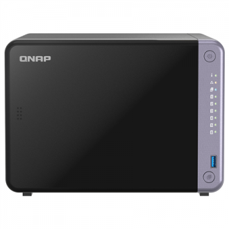 QNAP Cost-effective 6-bay 10GbE NAS | TS-632X-4G | Alpine | AL524 | Processor frequency 2 GHz | 4 GB | DDR4 SODIMM | 120W adapte