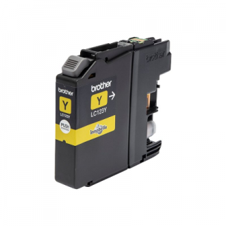 Brother LC123Y | Ink Cartridge | Yellow Brother LC123Y | Ink Cartridge | Yellow