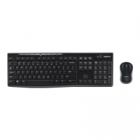Logitech MK270 | Keyboard and Mouse Set | Wireless | US | Black