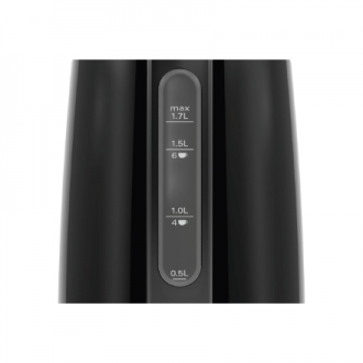 Bosch | Kettle | DesignLine TWK3P423 | Electric | 2400 W | 1.7 L | Stainless steel | 360 rotational base | Jet black polished Bosch | Kettle | DesignLine TWK3P423 | Electric | 2400 W | 1.7 L | Stainless steel | 360 rotational base | Jet black polished