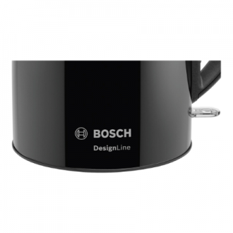 Bosch | Kettle | DesignLine TWK3P423 | Electric | 2400 W | 1.7 L | Stainless steel | 360 rotational base | Jet black polished Bosch | Kettle | DesignLine TWK3P423 | Electric | 2400 W | 1.7 L | Stainless steel | 360 rotational base | Jet black polished