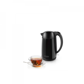 Bosch | Kettle | DesignLine TWK3P423 | Electric | 2400 W | 1.7 L | Stainless steel | 360 rotational base | Jet black polished Bosch | Kettle | DesignLine TWK3P423 | Electric | 2400 W | 1.7 L | Stainless steel | 360 rotational base | Jet black polished