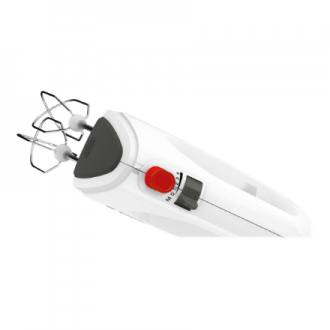 Bosch | Hand Mixer | MFQ22100 CleverMixx | Hand Mixer | 375 W | Number of speeds 4 | Turbo mode | White/Dark Grey Bosch | Hand Mixer | MFQ22100 CleverMixx | Hand Mixer | 375 W | Number of speeds 4 | Turbo mode | White/Dark Grey
