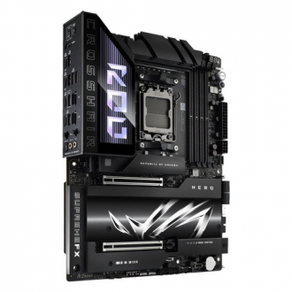 Asus ROG CROSSHAIR X870E HERO | Processor family AMD | Processor socket AM5 | DDR5 | Supported hard disk drive interfaces SATA, Asus ROG CROSSHAIR X870E HERO | Processor family AMD | Processor socket AM5 | DDR5 | Supported hard disk drive interfaces SATA,