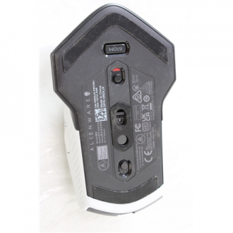 SALE OUT. Dell Mouse Alienware 610M Wired / Wireless Gaming Mouse - AW610M (Lunar Light), UNPACKED, USED, SCRATCHED ON BACK | De