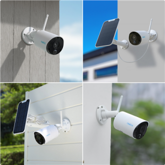 Reolink | Battery Wi-Fi Security Camera with Solar Panel | Argus Series B320 | Bullet | 3 MP | Fixed lens | IP65 | H.264 | Micro