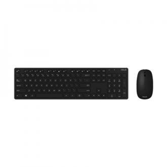 Asus W5000 | Keyboard and Mouse Set | Wireless | US | Black Asus W5000 | Keyboard and Mouse Set | Wireless | US | Black
