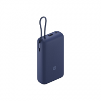Xiaomi 33W Power Bank (Integrated Cable) | 20000 mAh | USB-C/USB-C cable/USB-A | Blue