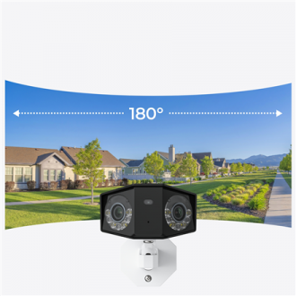 Reolink | Dual-Lens PoE Security Camera with 180 Panoramic View | Duo Series P750 | Bullet | 16 MP | 2.8mm/F1.6 | Power over Eth Reolink | Dual-Lens PoE Security Camera with 180 Panoramic View | Duo Series P750 | Bullet | 16 MP | 2.8mm/F1.6 | Power over Eth