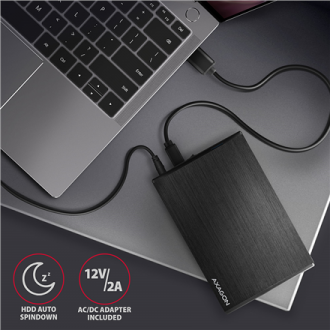 AXAGON | Compact aluminum USB 3.2 Gen 1 external box SATA intended for 3.5 AXAGON | Compact aluminum USB 3.2 Gen 1 external box SATA intended for 3.5
