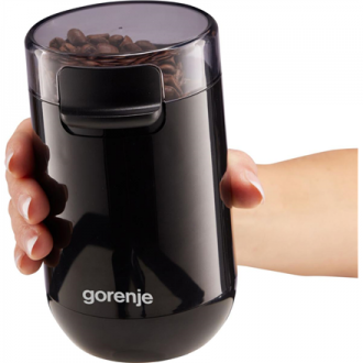 Gorenje | Coffee Grinder | SMK150SB | 150 W | Coffee beans capacity 45 g | Lid safety switch | Black Gorenje | Coffee Grinder | SMK150SB | 150 W | Coffee beans capacity 45 g | Lid safety switch | Black